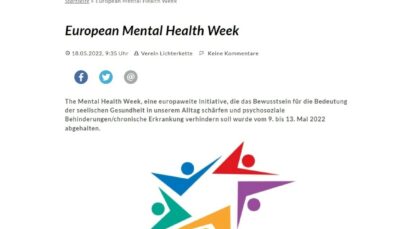 European Mental Health Week