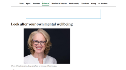 Look after your own mental wellbeing - independent.ie