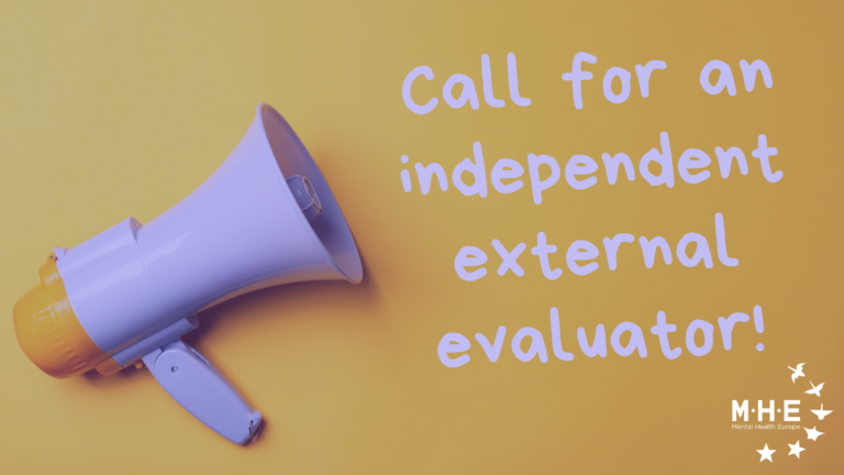 Call For An External Independent Evaluator: EU4Health Project - Mental ...