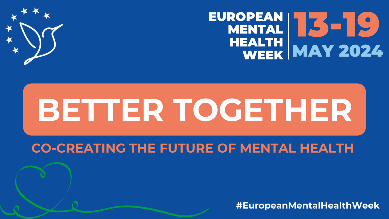 Save The Date: European Mental Health Week, 13 – 19 May 2024